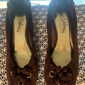 Sam Edelman Open Toe Wedge Platform Shoes